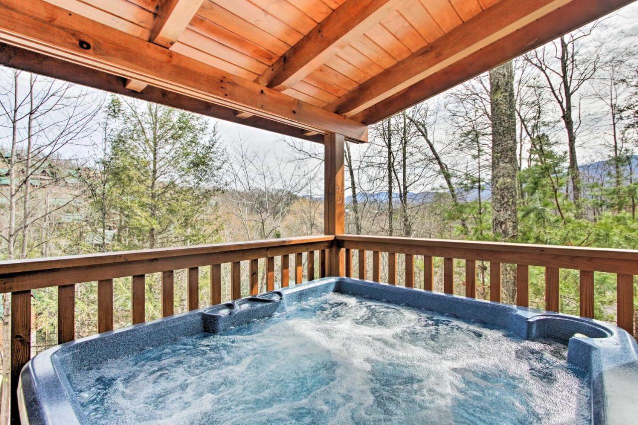Gatlinburg Mountain Cabin With Grill And Pool Table! Exterior photo