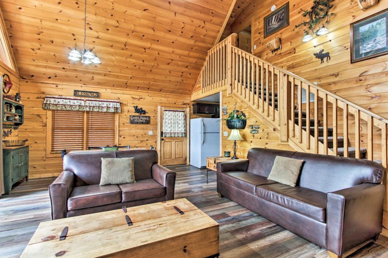 Gatlinburg Mountain Cabin With Grill And Pool Table! Exterior photo