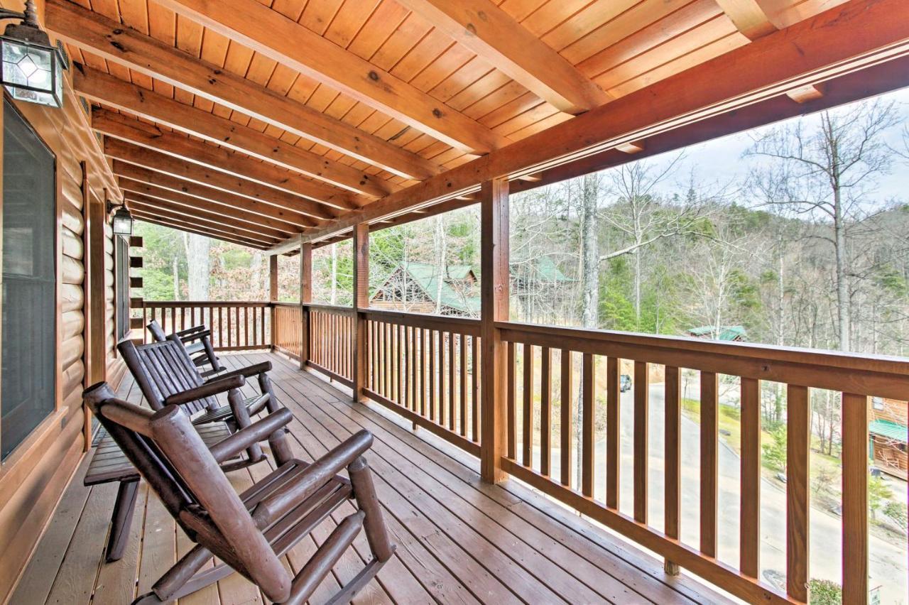 Gatlinburg Mountain Cabin With Grill And Pool Table! Exterior photo