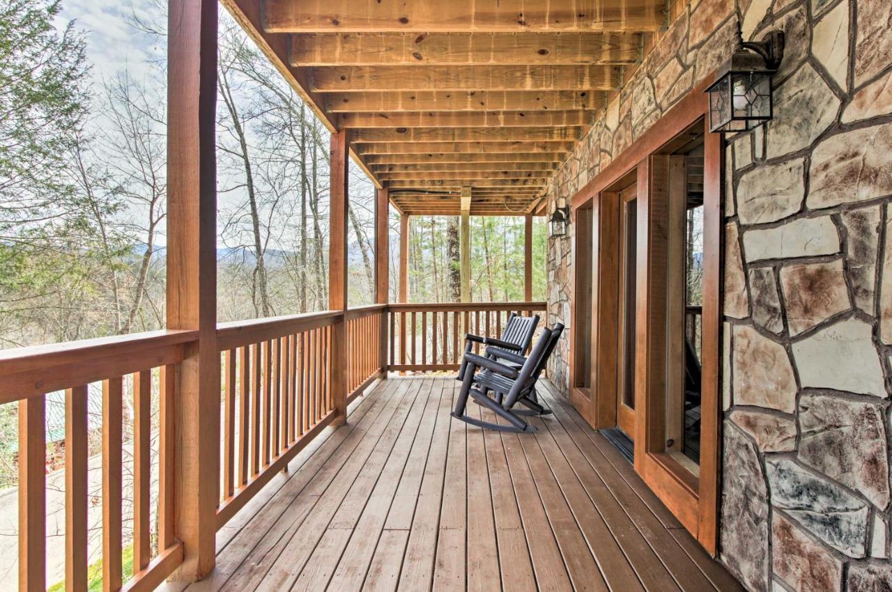 Gatlinburg Mountain Cabin With Grill And Pool Table! Exterior photo